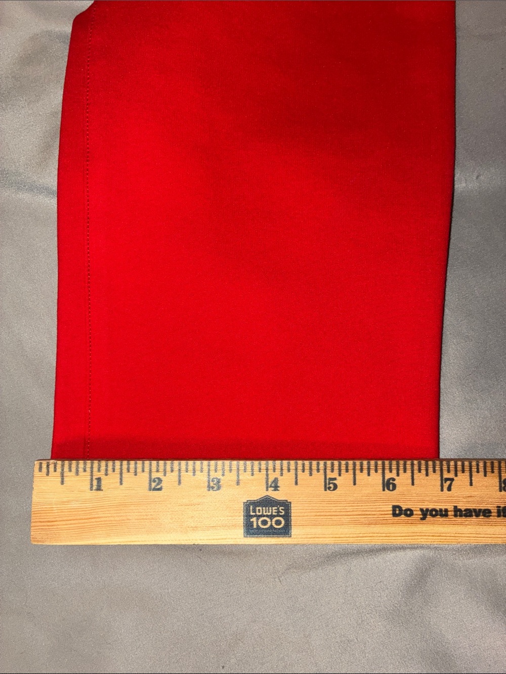 Tempo Paris Red Straight Leg Pants Women’s Size 12 - Picture 10 of 10